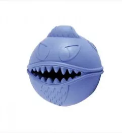 Игрушка Jolly Pets Monster ball Монстр – мячик для собак, синий, 9 см (MB35)