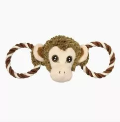 Іграшка-пищалка для перетягування Jolly Pets Tug-a-Mal Мавпа для собак (JTA33)