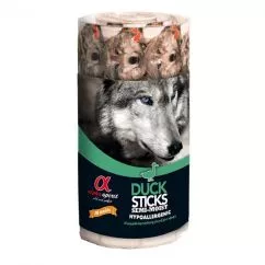 Ласощі для собак Alpha Spirit Dog Sticks Duck (н/в ласощі з качки, палички х16) 160г. (as5108415)