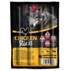 Ласощі для собак Alpha Spirit Dog Sticks Chicken (н/в ласощі з курятини, палички х4) 40г. (as5104405)