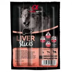 Ласощі для собак Alpha Spirit Dog Sticks Liver (н/в ласощі з печінки, палички х4) 40г. (as5106405)