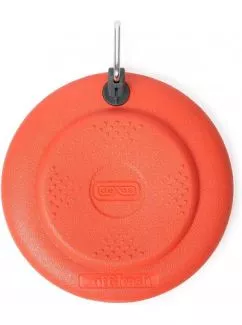 Игрушка Dexas Летающая тарелка Флаер с карабином (оранжевая) (PWT010-2027)