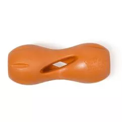 West Paw QWIZL TREAT TOY игрушка-кормушка для собак L 17 см оранжевая (ZG091TNG)