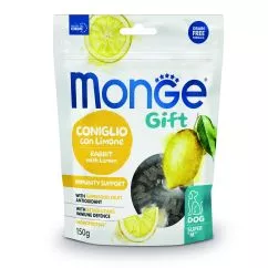Ласощі Monge Gift Dog Immunity support кролик з лимоном 0,15кг (70085700)