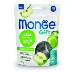 Ласощі Monge Gift Dog Sensitive digestion нут з яблуком (веган) 0,15кг (70085694)