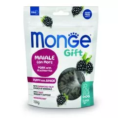 Ласощі Monge Gift Dog Puppy and Junior Growth support свинина з ожиною 0,15кг (70085724)