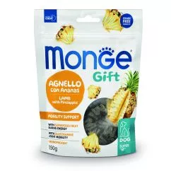 Лакомство Monge Gift Dog Mobility support ягнятина с ананасами 0,15кг (70085717)