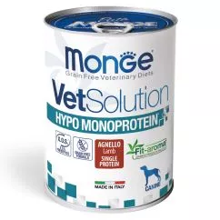 Вологий корм Monge VetSolution Wet Hypo canine ягня 0,4кг (70082051)