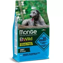 Сухий корм Monge Dog Bwild Grain Free анчоус 2,5кг (70004701)