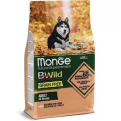 Сухой корм Monge Dog Bwild Grain Free лосось 2,5кг (70011716)