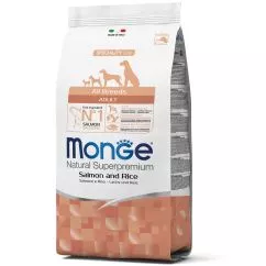 Сухий корм Monge Dog All breeds Adult лосось з рисом 2,5кг (70011297)
