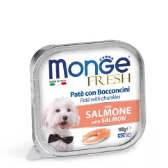 Вологий корм Monge Dog FRESH з лососем 0,1кг (70013086)
