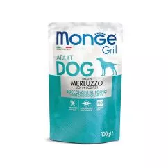 Влажный корм Monge Dog GRILL с треской 0,1кг (70013130)