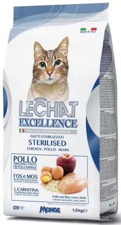 Сухой корм Monge LCE Cat Sterilised 1,5кг (70059817)