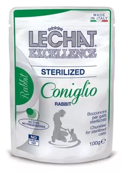 Влажный корм Monge LCE Cat Sterilised кролик 0,1кг (70061773)