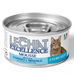 Влажный корм Monge LCE Cat Sterilised тунец с свининой 0,085кг (70060974)
