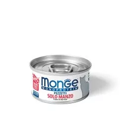 Вологий корм Monge Cat MONOPROTEIN м'ясні пластівці яловичина 0,08кг (70013819)