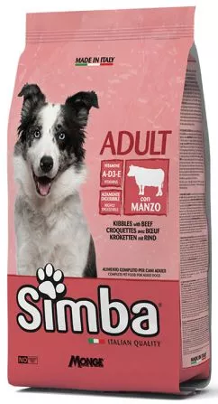 Сухой корм SIMBA Dog говядина 20кг (70009867)