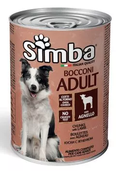 Вологий корм SIMBA Dog Wet ягня 1,23кг (70009170)