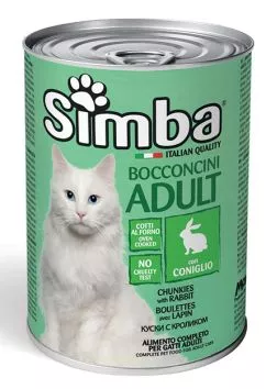 Вологий корм SIMBA Cat Wet кролик 0,415кг (70009089)