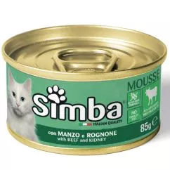 Влажный корм SIMBA Cat Wet телятина 0,085кг (70009409)