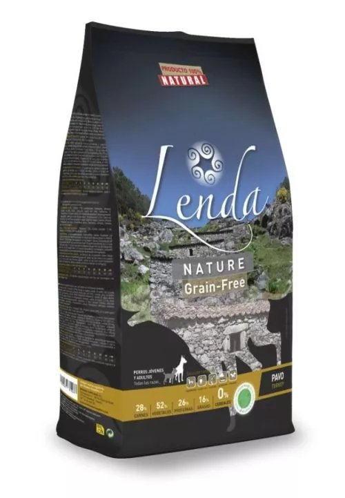 Беззерновий сухий корм Lenda Grain-Free Turkey з індичкою для собак з харчовою чутливістю, 3 кг (L1023) - фото №2