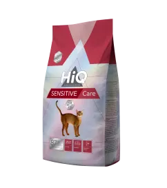 Сухой корм для взрослых котов с чувствительным пищеварением HiQ Sensitive care 1.8кг (HIQ45910)