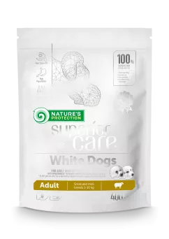 Сухой корм Nature's Protection White Dogs Adult Small and Mini Breeds 400г (NPSC45662)