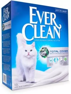 Наполнитель для кошачьего туалета Ever Clean Total Cover 10 л (123459)