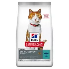 Сухой корм Hills SP Fel Adult Adult Sterilised Cat тунец 10 кг (607285)