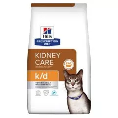 Сухой корм Hills Prescription Diet k/d Kidney Care для кошек с тунцом 1.5 кг (605991)