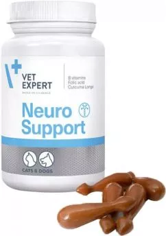 Пищевая добавка VetExpert NeuroSupport для поддержания функции нервной системы у собак и кошек 45 капсул (5902414203778)