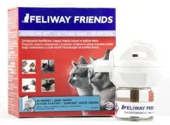 Дифузор + змінний блок Ceva Feliway Friends заспокійливий засіб для кішок при утриманні кількох кішок у приміщенні 48 мл (3411112288540)