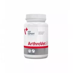Таблетки VetExpert ArthroVet для профілактики і лікування проблем з суглобами 60 шт (58211)
