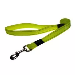 Повідець для собак зі світловідбиваючою ниткою Rogz Utility XL 1,2 м жовтий (39040)