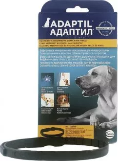 Нашийник для собак із заспокійливими феромонами Ceva Adaptil M-L 62 см (3411112265381)