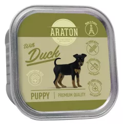 Влажный корм для щенков с уткой Araton Puppy with Duck, 150 г (KIK45701)