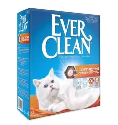 Наполнитель туалетов для кошек Ever Clean Fast Acting с активированным углем 6 л (123435)