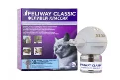 Пристрій для зняття стресу у котів Ceva Feliway Classic Дифузор + змінний блок 48 мл (3411112255061)