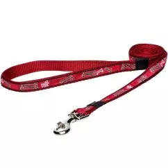 Поводок для собак Rogz FANCY DRESS М 1.4 м Красный (27550)