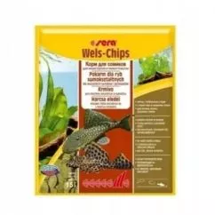 Корм в виде чипсов для сомиков Sera Wels-Chips Nature 15 г (00513)