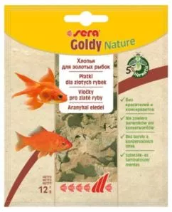 Корм для золотих рибок в пластівцях Sera Goldy Nature 12 г (00832)