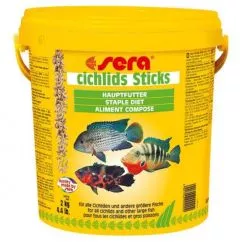Корм для цихлід середніх та великих розмірів Sera Cichlids Sticks 2 кг (00220)