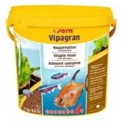 Корм для всех аквариумных рыб Sera vipagran Nature гранулы 10 л 3 кг (00204)