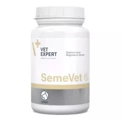 Харчова добавка для покращення якості сперми у собак Vet Expert SemeVet 60 таблеток (5907752658556)