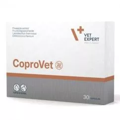 Харчова добавка для котів та собак Vet Expert CoproVet при копрофагії та розладі ШКТ 30 капсул (5902414203341)