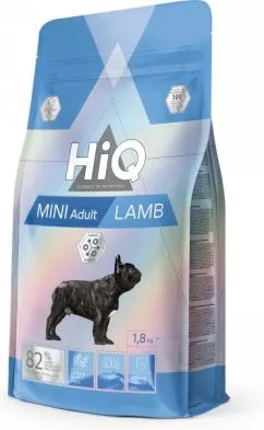 Сухий корм HiQ Mini Adult Lamb 1.8кг (HIQ45873)