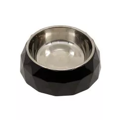 Миска для домашніх тварин KIKA Diamond, black, розмір XL (SDML991054XLJ)