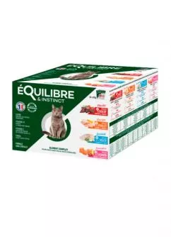 Влажный корм eQuilibre&Instinct для взрослых и стерилизованных кошек 85 г (13428460079765)