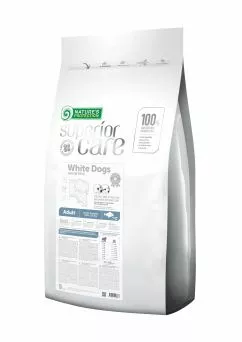 Сухий корм Nature's Protection White Dogs Grain Free White Fish Adult Large Breeds 10kg (NPSC46339)